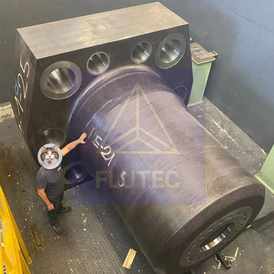Tailer Made Extra Large Extrusion Hydraulic Press Cylinder Untuk Industri Baja