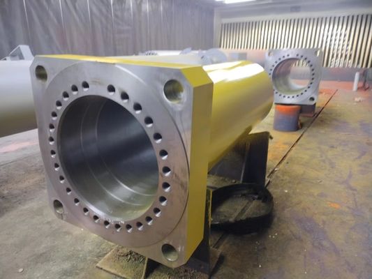 Double Acting Custom Hydraulic Cylinder Tube Hydraulic Press Cylinder Bottom (Batas Silinder yang Berfungsi Ganda)