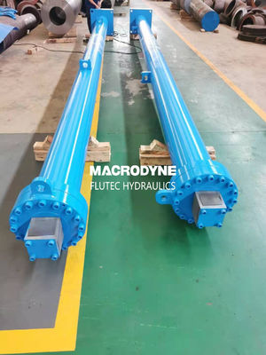 Silinder Push Hydraulic Press Presisi Tinggi untuk Baler Hidraulik