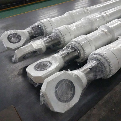 Silinder Piston Custom Double Acting Hydraulic Cylinder Untuk Bendungan Besar