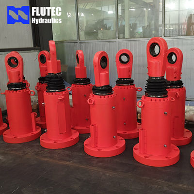 Custom Engineered Heavy Duty Indusrial Silinder Hidraulik Berbagai Bor Dan Rod Diameter Opsi