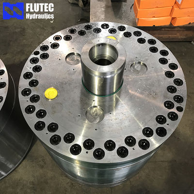 Disesuaikan besar Hollow Rod Silinder Hidraulik Untuk Moulding Press