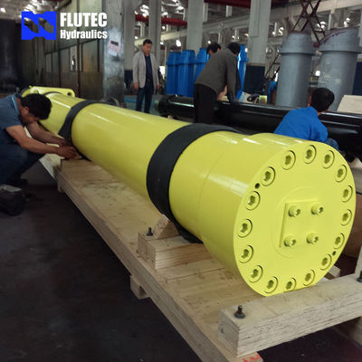 Menekan Cylinder Hidraulik Custom Built Untuk Aksesoris Hidraulik Baler Hidraulik